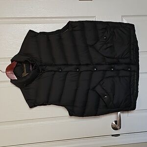 Gap Men's Navy Blue & Olive Green Puffer Vest Size XL